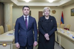 The Chairman of the RA Investigative Committee Argishti Kyaramyan Presented the Circumstances of Ethnic Cleansing Committed by Azerbaijan to the Commissioner for Human Rights of the Council of Europe (photos)